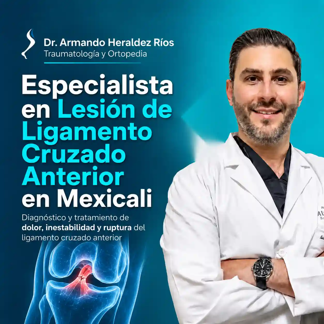 especialista en lesion de ligamento cruzado anterior mexicali